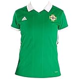 adidas Damen Nordirland Heimtrikot, Green/White, M