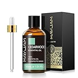 aceite esencial cedro atlas ❤【MAYJAM PROPORCIONA LOS ACEITES ESENCIALES DE LA MÁS ALTA CALIDAD】: Si no está 100% satisfecho con nuestros aceites, simplemente contáctenos para obtener un reembolso completo o un reemplazo.