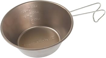 Amazon | ユニフレーム UFシェラカップ420 チタン 668641 | UniFlame