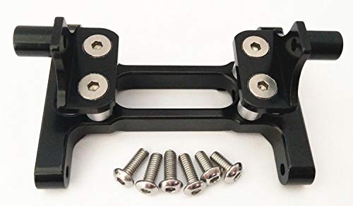 Will fit : 1/14 TRUCK Aluminum Rear Chassis Mount Black For Tamiya 1/14 Truck KING HAULE GLOBE LINER FORD AEROMAX SCANIA R620