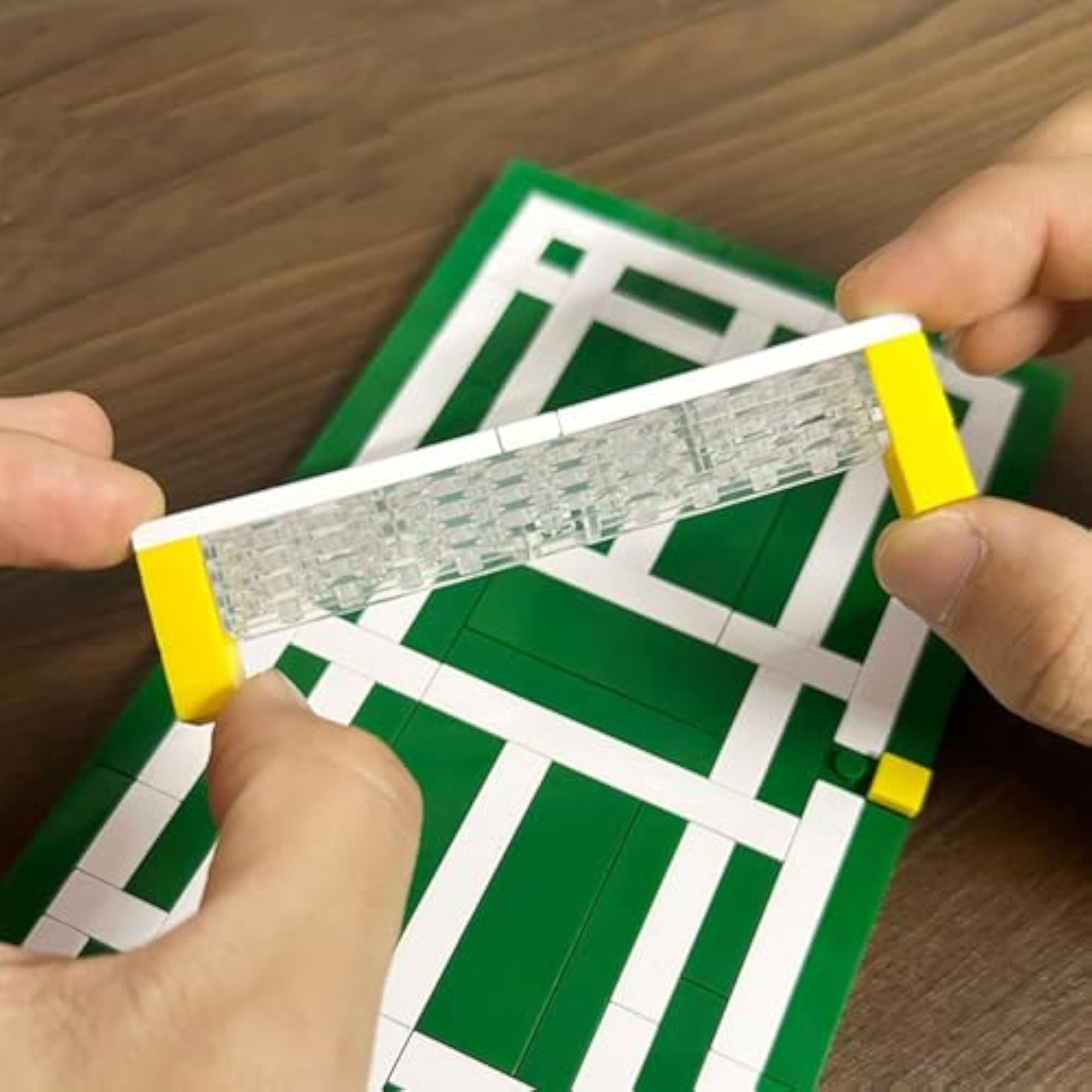 Badminton Court Model Material Package Gift for Decorations