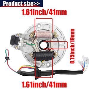 Bobina Accensione Statore JH70 Per Pit Bike 70cc-125cc - Magneto Rotore - Foto 7