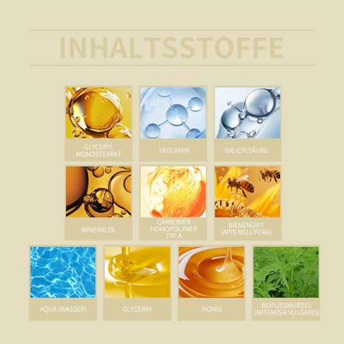 Bienengiftsalbe Bienengift Creme 120g- Bee Cream Bienengift Komplettcreme 2PCS*60G (4)