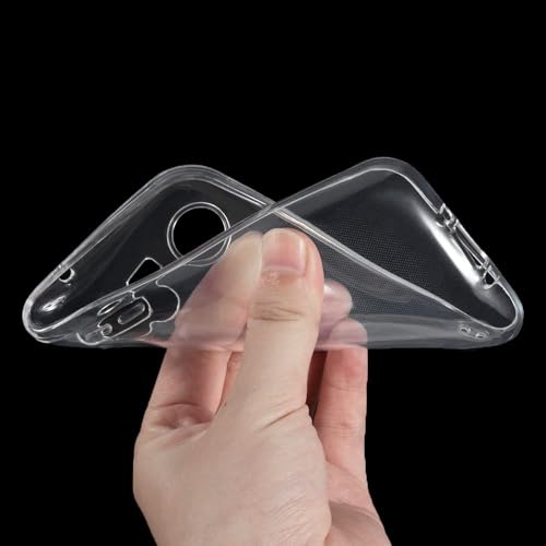 Image of for Balmuda Phone Case, Soft TPU Back Cover Shockproof Silicone Bumper Anti-Fingerprints Full-Body Protective Case Cover for Balmuda Phone (4.90 Inch) (Transparent)