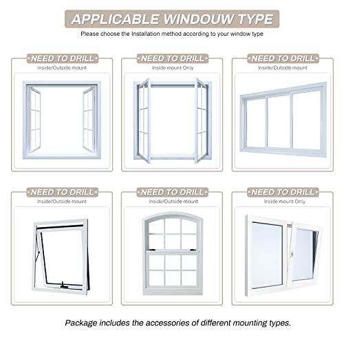 Cresmar Cordless Roman Shades Blackout Fabric White 27W X 64H, Window Blinds And Room Darkening Shades, Thermal Insulated, Easy To Pull Down #TOP2