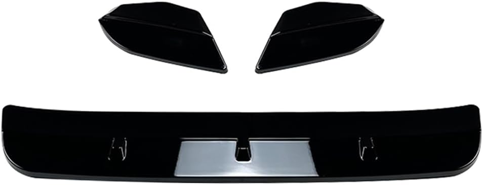 Rbanna1 Automotive Air Dams, Front Bumper Lip Chin Spoiler ABS Front Splitter Car Lip Body Kit For BMW X3M X4M F97 F98 Pre Facelift 2019 2020 2021, Glossy Black