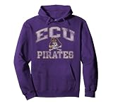 East Carolina Pirates Vintage Worn Officially Licensed Pullover Hoodie