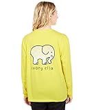 Ivory Ella Jake Oversized Long Sleeve Relaxed T-Shirt