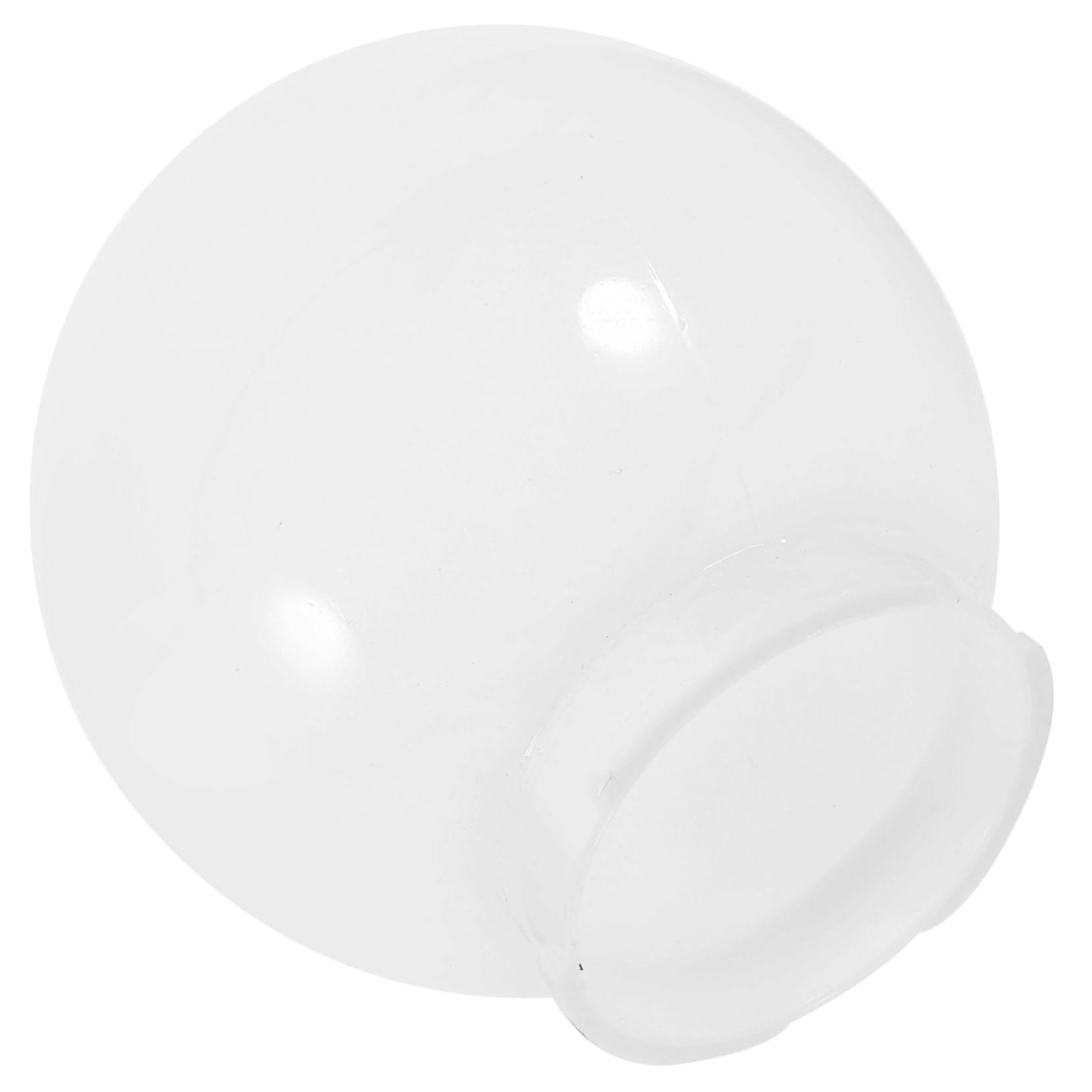 SEWOART Acrylic Globe Lampshade Patio Lampshade Outdoor Light Cover Frosted Milk White Finish Sturdy Weather-Resistant Design Wall Lamp Shade Replacement for Garden and Wall Post Lights