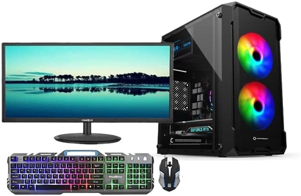 CHIST Core I5 Desktop Complete Computer System Full Setup For Home&Business(Core I5 3470 Processor/19 Monitor/Keyboard Mouse/Windows 10/ Wifi,16Gb Ram/512Gb Ssd)Intel