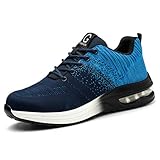 yadibeiba Steel Toe Shoes for Men Women Anti-Puncture...