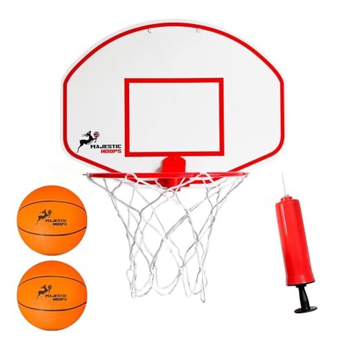 Majestic Hoops Mini Basketball Hoop - Indoor Basketball