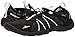 Speedo womens Seaside Lace Up Athletic Water Shoe, Black/White, 7 US