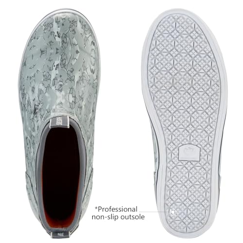 SUREWAY Botas de Chuva Masculinas Profissionais Antiderrapantes para Pesca e Tornozelo Botas de Chuv