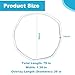 Improved W10612022 Dryer Rear Drum Felt Seal Replacement - Compatible with Whirlpool Crosley Amana Maytag Kenmore Dryers- Replace AP5737110 PS8691753 AP3094267 PS334327 W10389561 Dryer Felt Seal