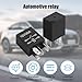 Ywdiml 4 Pin 12V 30A Multi-Purpose Car Relay, 4PCS Heavy Duty Starter Electrical Relay Replacement, High Performance Automotive Replace Accessories, Compatible with Most Vehicle