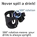 Cup Holder for All UppaBaby Strollers - Fits Every Vista, Curz, and Minu Model - Attaches in Seconds - Folds with Stroller - 3.75” Diameter Fits Most Cups and Bottles - Uppa Baby Accessories Now