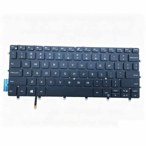 For DELL XPS 13 9370 9380 9317 13-7390 P82G 9305�C�������p�m�[�g�p�\�R�� �L�[�{�[�h�p��o�b�N���C�g