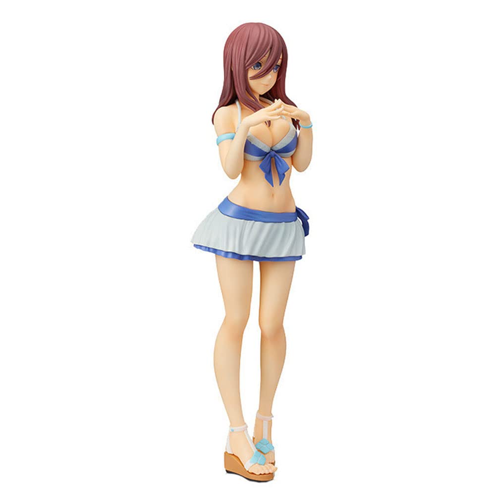 Anjinguang The Quintessential Quintuplets Figure Anime Figure Model Nakano Miku,PVC Action Figures Statue Home Decor Collection Model 17.5cm/6.9in
