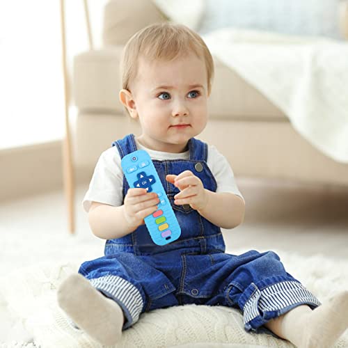 Fu Store 3-Pack Silicone Teething Toys For Infant Toddlers, Remote Control Shape Teethers For Babies Chew Toys, Relief Soothe Babies Gums Set, Bpa Free/Freezable/Dishwasher And Refrigerator Safe #TOP5