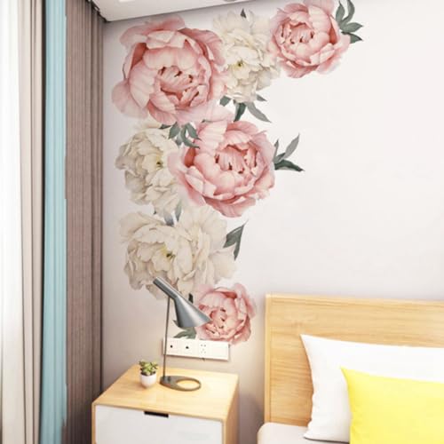 HAOHIZE Decorative Flower Wall Stickers - Image 4