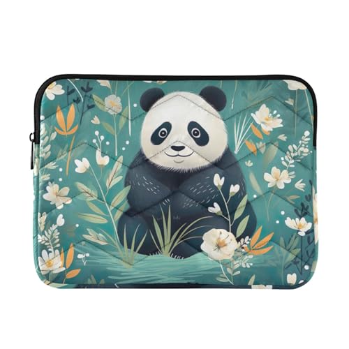 Funda para laptop 13-14 pulgadas con diseño Panda