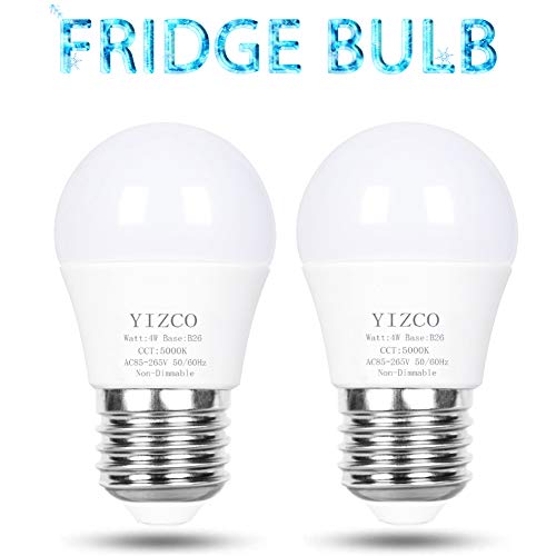 A15 Refrigerator Light Bulb Appliance 40 Watt 120v Bulbs Fridge Freezer Led Bulbs