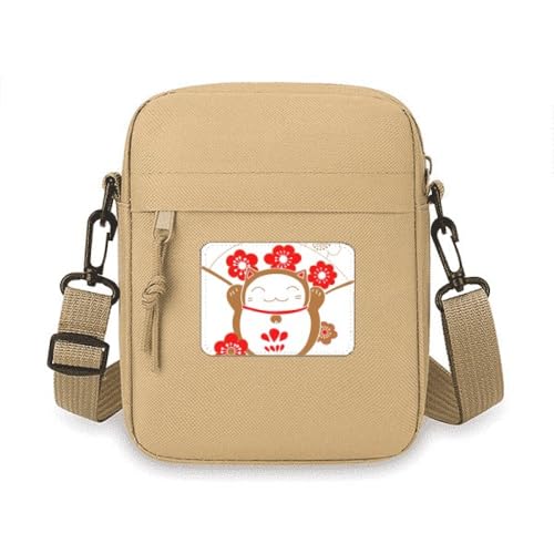 Sacoche téléphone chat porte-bonheur pochette bandoulière femme originale