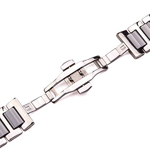Bracelet en acier inoxydable et céramique de qualité supérieure - 5