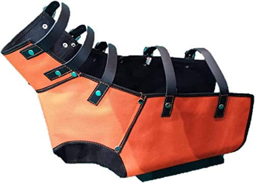 Chaleco con Collar protección para Perro de Caza jabalí, Collar de protección para Perros Cazadores, arnes para Perros Grandes Talla L, Talla 70 cm a 80 cm de diametro Pecho