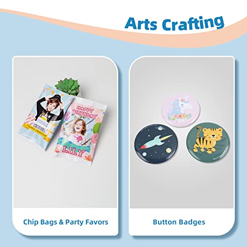 Uinkit PP2010-135-8.5X11X100 37Lb Thin Flyer Paper Glossy 8.5X11 Inkjet 100 Sheets Single Side Diy Chip Bag 135Gsm Photos Picture For Inkjet Printer With Dye Ink Letter Size A4 Brochure thumb #3