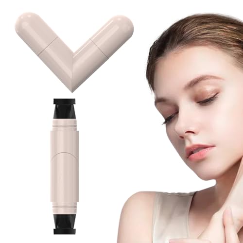 Sello De Delineador De Ojos, Sello Eyeliner, Sellos Delineador Ojos Waterproof Doble Punta, Portátil Y Secado Rápido Eyeliner Stamp, Para Citas, Viajes, Desplazamientos, Bodas (Negro)