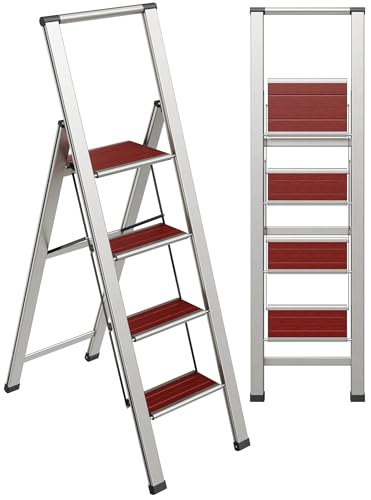 SORFEY Step Ladder 4 Step Folding