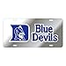 Duke Blue Devils Reflective Silver Car Tag