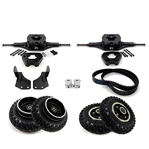 Off Road Skateboard Truck Mountain Longboard 11 Pulgadas Truck DIY Piezas para Off Road Skateboard Downhill Board Componentes (Kit 1)