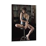 篠崎愛 Ai Shinozak ポスター 壁掛けキャンバスアート｜モダンアート 寝室・リビング・学生寮用｜フレームあり・なし選択可能,あらゆる場所にフィットする複数のサイズをご用意.