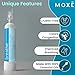 MOXE Breathe | Himalayan Salt Inhaler | Help Clear Congestion, Boost Focus and Improve Breathing | Natural Aromatherapy | Peppermint, Lavender and Tee Tree Essential Oil (3 Pack)
