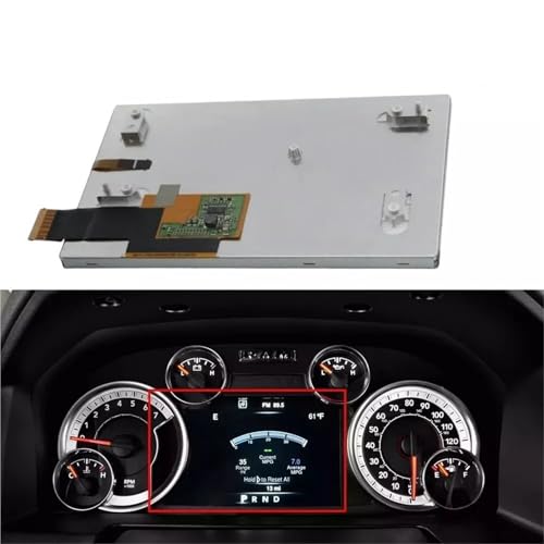 Pantalla para Coche LCD de 7 pulgadas para cuadro de instrumentos Dodge Ram 4