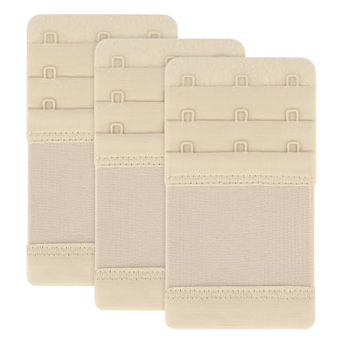 Tobfit 3 PACK Bra Extenders - 3 Hooks Soft Womens Bra Extenders 3-PACK 04