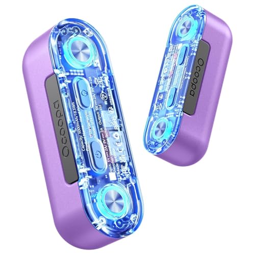 OCOOPA handwärmer elektrisch, 10000 mAh Split-Magnetic 2er-Pack, 4 Heizmodi, schnelleres Aufheizen handwärmer wiederverwendbar，handwärmer USB powerbank für Outdoor im Winter, UT2s GamerPro