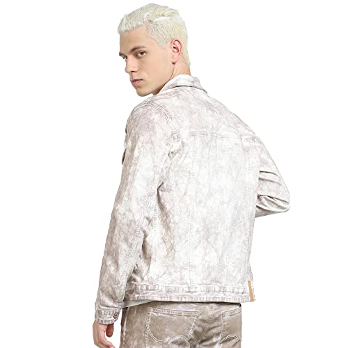 Image of JACK & JONES Men's Cotton Standard Length A-Line Coat