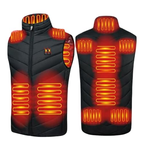 Gilet chauffant unisexe cadeau idéal contre le froid veste sans manches 11 zones