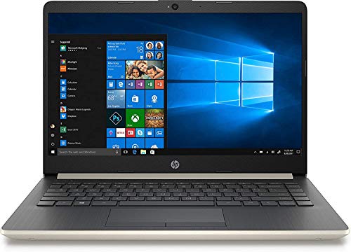 Image of HP 2019 14 inch Laptop - Intel Core i3 - 8GB Memory - 128GB Solid State Drive - Ash Silver Keyboard Frame (14-CF0014DX)