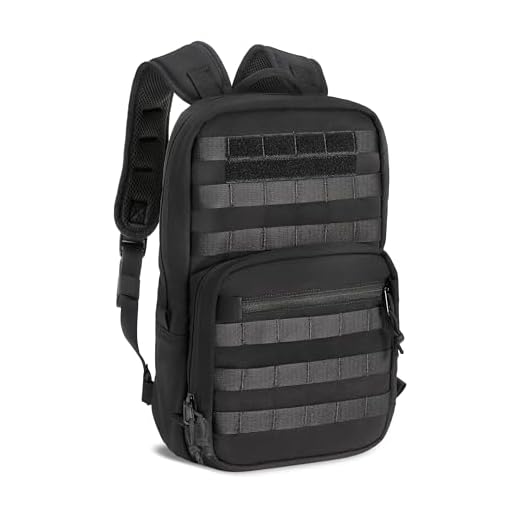 Tactical 14" Black Laptop Backpack