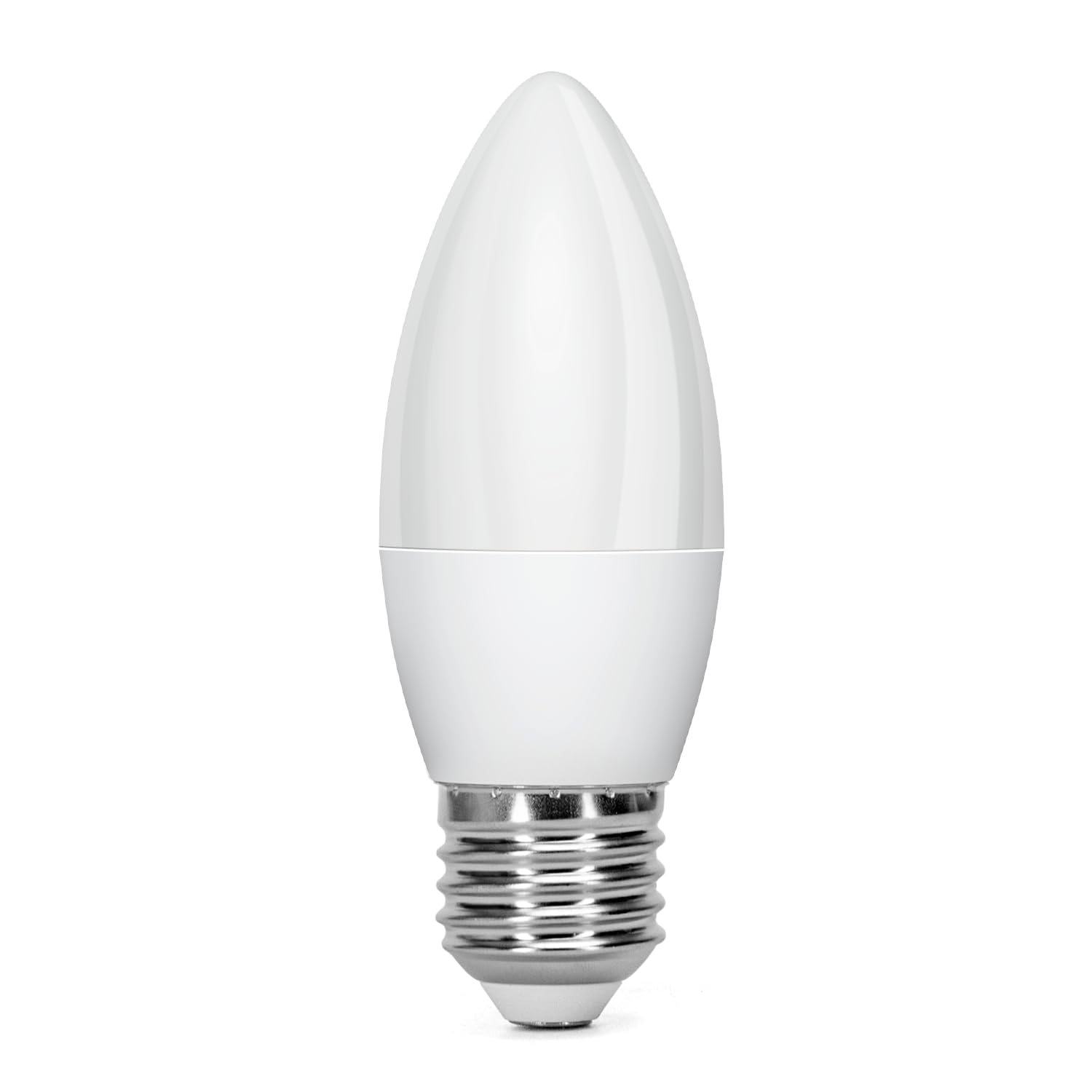 VoltShine LED C37 E27 9W: Efficient and Durable Lighting. Its Compact and Elegant Design Provides Warm Light Ideal for Any Environment, optimizing Energy Saving and reducing Costs.