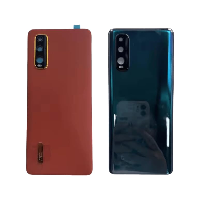 Changer boîtier porte batterie Oppo Find X2 cassé coque bleue