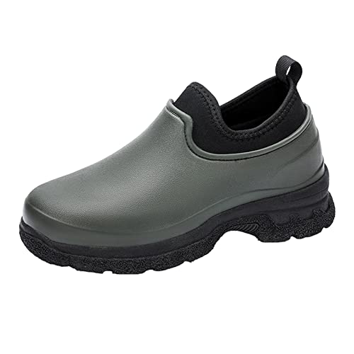 YUKTOPA Sanitaires Sabots Homme Femme Caoutchouc Antidérapantes Chaussures Travail Sanitaire...