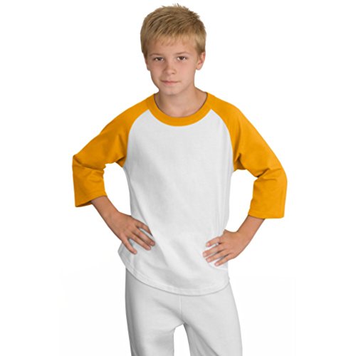 SPORT-TEK Youth Colorblock Raglan Jersey F20