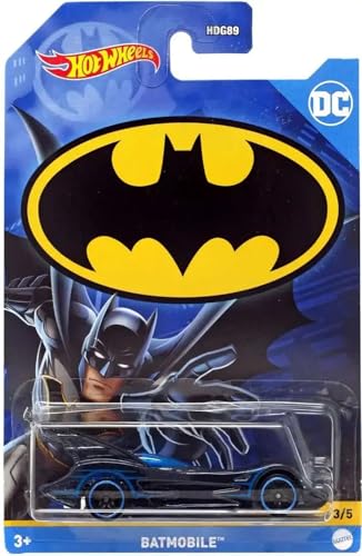 Hot Wheels Batman Batimóvil Set x4 vehículos 1:64 miniatura 5