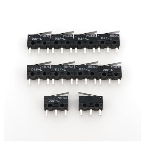 Micro-interrupteur D2F-L à levier de charnière pour un actionnement fluide sur carte PCB